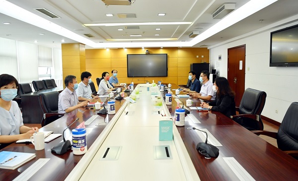 中国计量科学研究院副院长一行到访CNAS